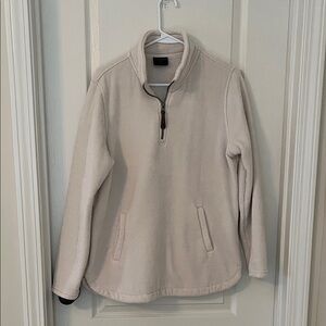 32 Degree Cream Quarter-Zip Fleece Pullover